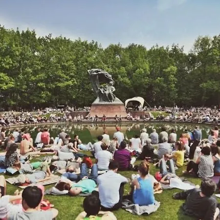 Royal Park Lazienki - Terrace Boutique Lägenhet Warszawa